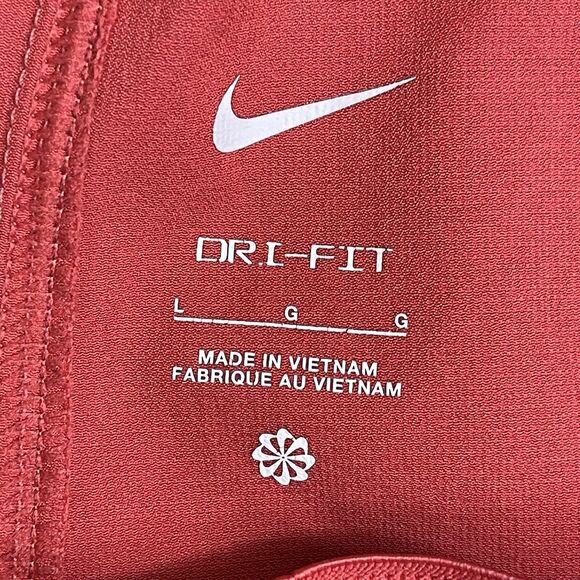 Nike Shorts Mens Large Pink Red Pro Athletic Workout Gym Short Swoosh Logo Adult - Picture 9 of 13